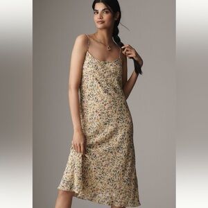 Reformation Yellow Floral Slip Dress - Never worn & sold out